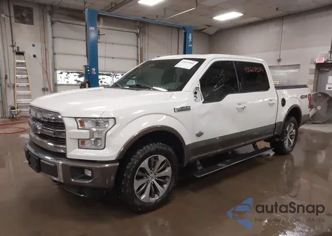 2016 Ford F-150 King Ranch из США, поврежденный, VIN 1FTEW1EF0GFD51358